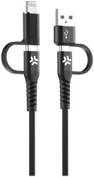 Celly Ladekabel Adapter Usb-C / Lightning
