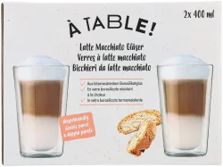 À Table! Latte Macchiato Doppelwand 2x400ml