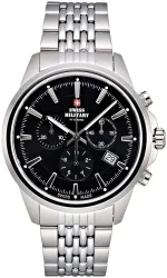 Swiss Military - Chronograph Uhr, 40mm, Silber
