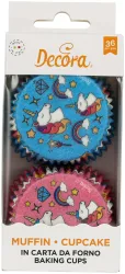 Decora Muffin-Backform Einhorn 5cm