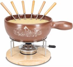 Nouvel Fondue-Set Wander Seppli 9-teilig