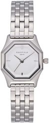 Rosefield - Analoguhr, Gemme, 22mm, Silberfarben