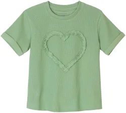 Naturaline Textil Naturaline Kinder T-Shirt grün 134/140
