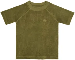 Naturaline Textil Naturaline Kinder T-Shirt olive 122/128