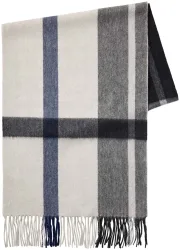 Cashmere Xmas Schal anthrazit one size