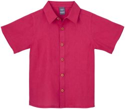 Naturaline Textil Naturaline Kinder Hemd pink 110/116