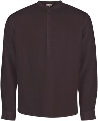 Naturaline Textil Naturaline Herren Leinenhemd braun L