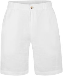 Naturaline Textil Naturaline Herren Leinenshorts bright white L