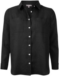 Naturaline Textil Naturaline Damen Bluse schwarz S