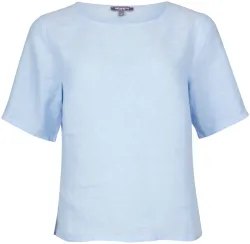 Naturaline Textil Naturaline Damen T-Shirt hellblau XS