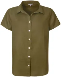 Naturaline Textil Naturaline Damen Bluse olive S
