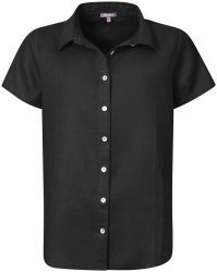 Naturaline Textil Naturaline Damen Bluse schwarz M