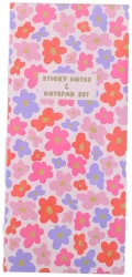 Flower Power Haftnotizen Set