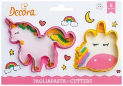 Decora - Einhorn Guetzli-Ausstecher, Pink