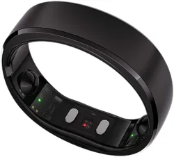 RingConn Smart Ring Generation 2 Grösse 8 Schwarz