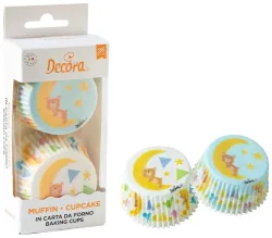 Decora Muffinform Bär 5cm Papier 36 Stück