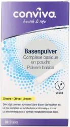 conviva Basenpulver Sticks Zitrone 30 Stück