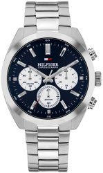 Tommy Hilfiger - Chronograph Uhr, Hudson, 40mm, Silber