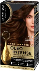 Syoss - oleo intense, permanente Öl-Coloration, Mittelbraun, One Size, Mokkabraun -