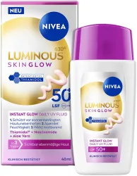 Nivea Luminous Skin Glow DailyFluid Spf50