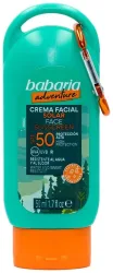 Babaria Sonnenschutz Gesichtscreme MIT Karabiner LSF 50 50ml