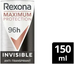 Rexona - Maximum Protection Anti-Transpirant Spray Invisible, 150  ml