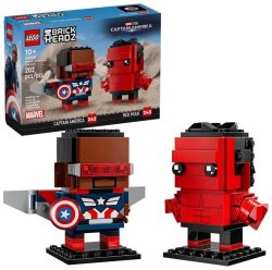 LEGO® - 40668 Captain America & Red Hulk, Multicolor