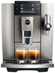 Jura Kaffeevollautomat E8 Midnight Silver (Sd)