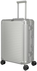 Travelite - Hartschalenkoffer, Spinner, 77 cm, Hartschalenkoffer, Spinner, L, Silber