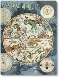 Paperblanks Notizhefte Himmlische Karte A5 Karo