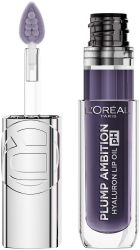 L'OREAL - Plump Ambition Hyaluron Lip OilpH, 5 ml,  Berry Noir