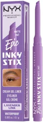 NYX-PROFESSIONAL-MAKEUP - Epic Inky Stix Cream Gel-Eyeliner Waterproof, 0.1 g, Lavender