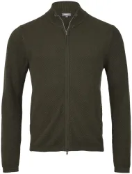Naturaline Textil Naturaline Herren Cardigan dunkelgrün S