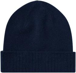 Cashmere Mütze navy one size