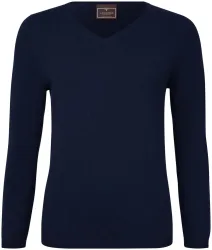 Cashmere Damen Pullover navy L