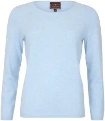Cashmere Damen Pullover blau XL