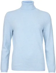 Cashmere Damen Pullover blau S