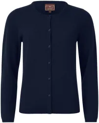 Cashmere Damen Cardigan navy XL