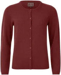 Cashmere Damen Cardigan rost S