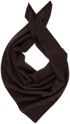 Cashmere Triangle Schal dunkelbraun