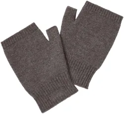 Cashmere Armstulpen braun one size