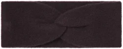 Cashmere Stirnband dunkelbraun one size