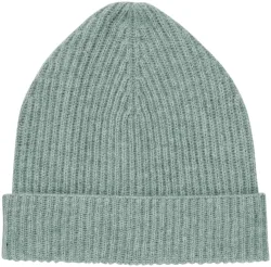 Cashmere Mütze hellgrün S/M