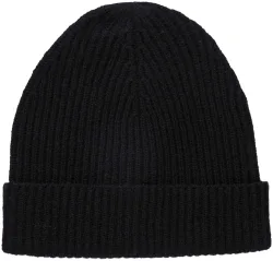 Cashmere Mütze Schwarz S/M