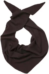 Cashmere Triangle Schal dunkelbraun