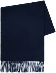 Cashmere Schal navy