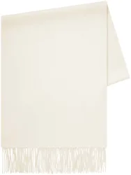 Cashmere Schal ecru in Geschenkbox