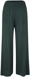 Cashmere Damen Hose dunkelgrün XS