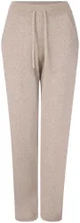 Cashmere Damen Hose hellbraun S