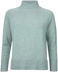 Cashmere Damen Sweater hellgrün L